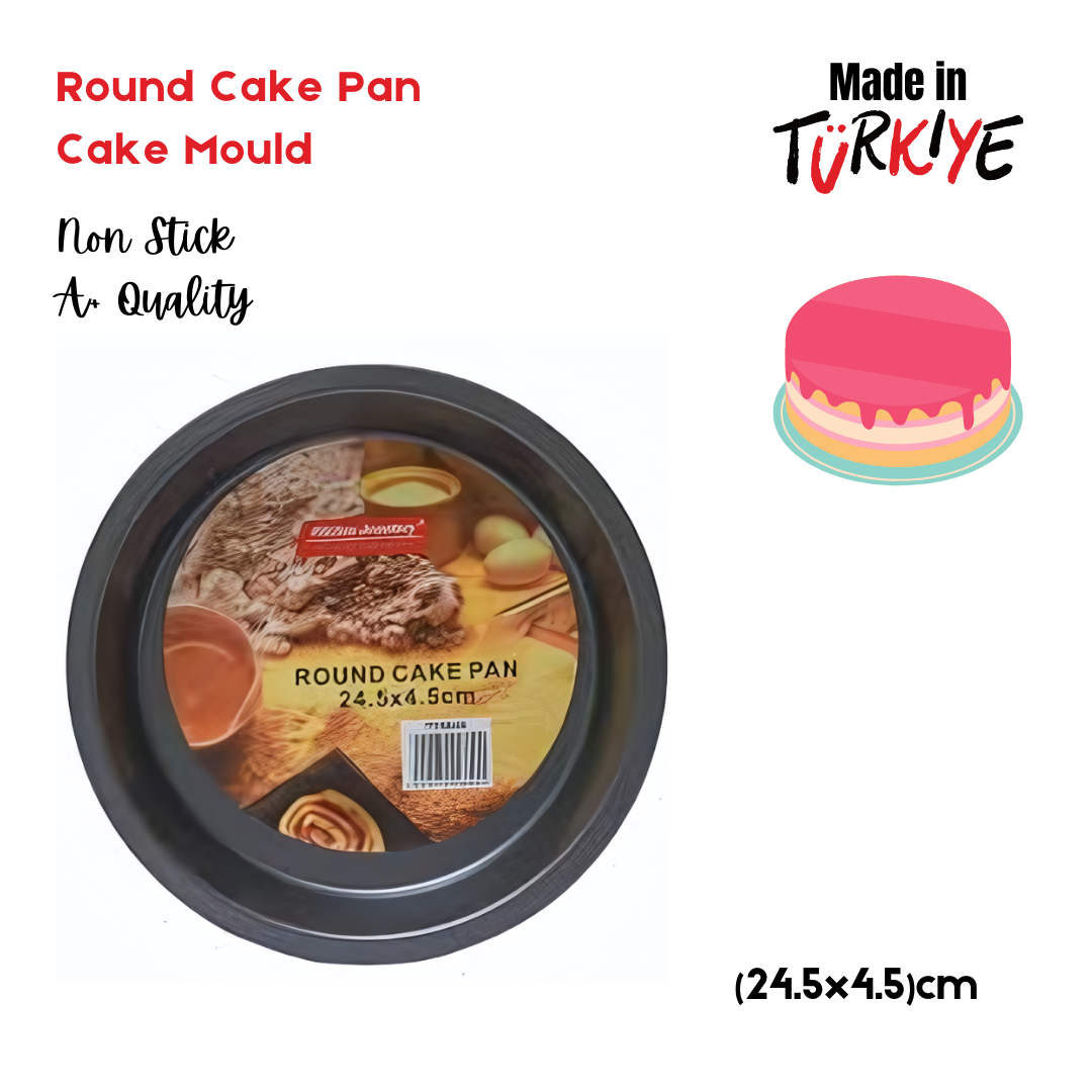 Round Cake Pan Cake Mould (24.5x4.5)cm