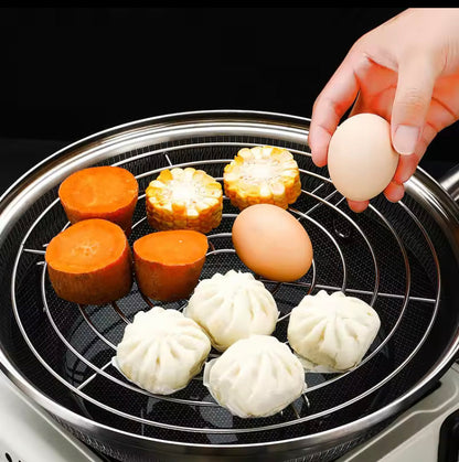 Stainless Steel Multifunctional Steamer Rack