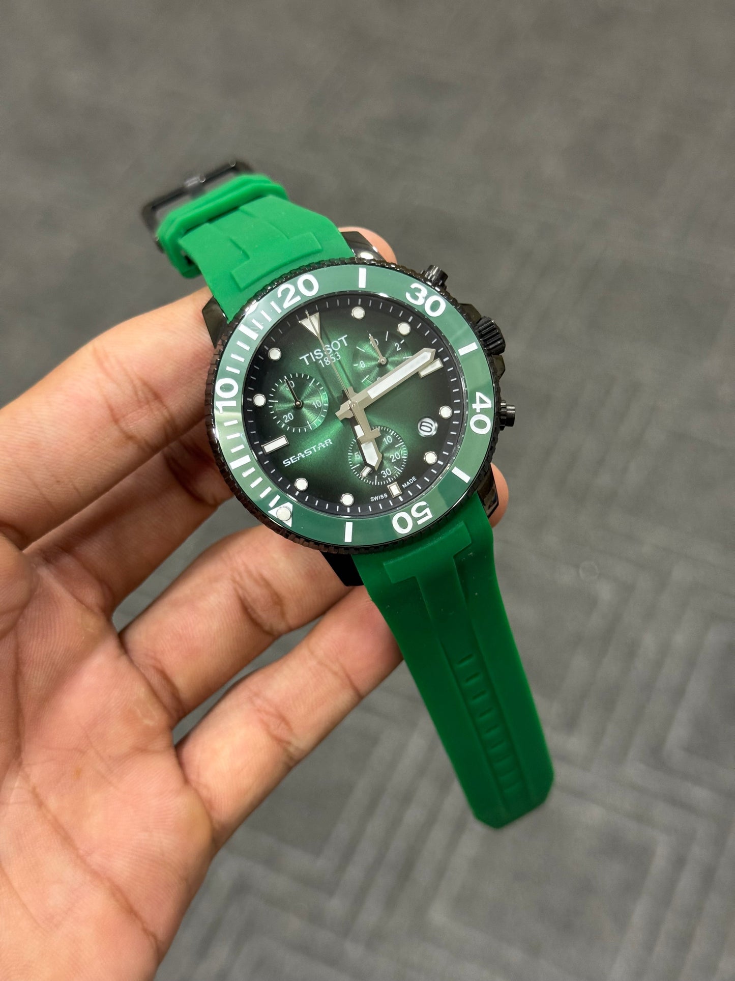 Tissot Chrono All Green