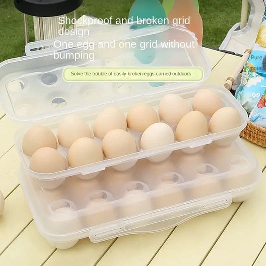 10 Grid Snap On Egg Box