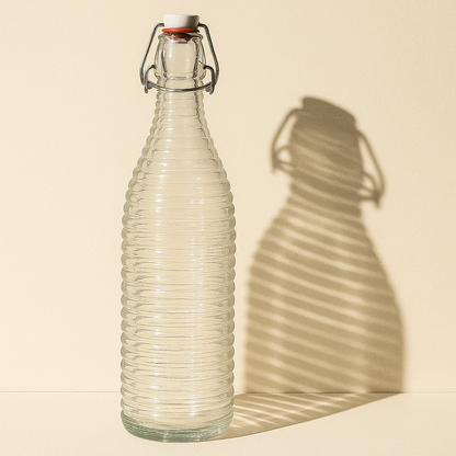 1000ml Clip Glass Bottle