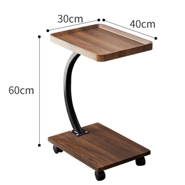 2 Tier Wood Trolley