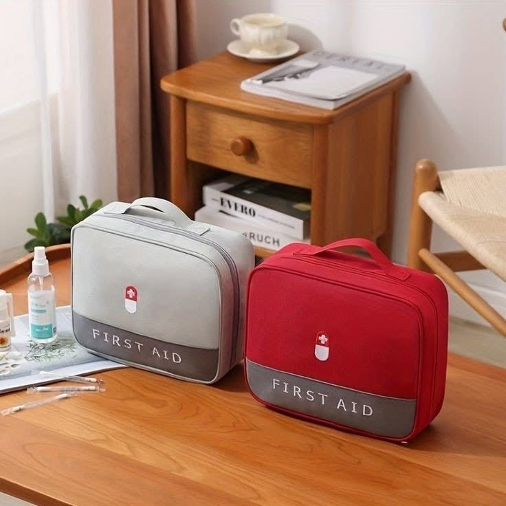 Large Capacity Waterproof Thickened Medicine Bag