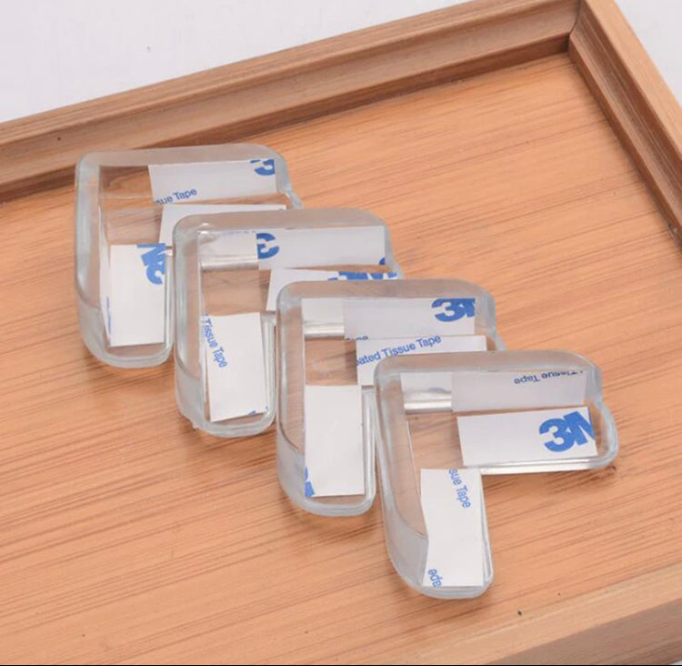 4 Pcs Silicone Children Safety Protector Furniture Corners