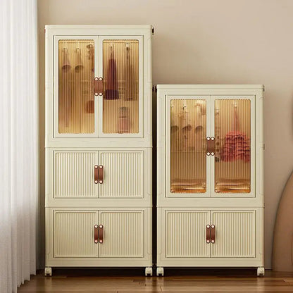 3-Layer Large Capacity Folding Storage Cabinet