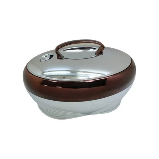 HotPot 5Ltr Chocolate+Silver