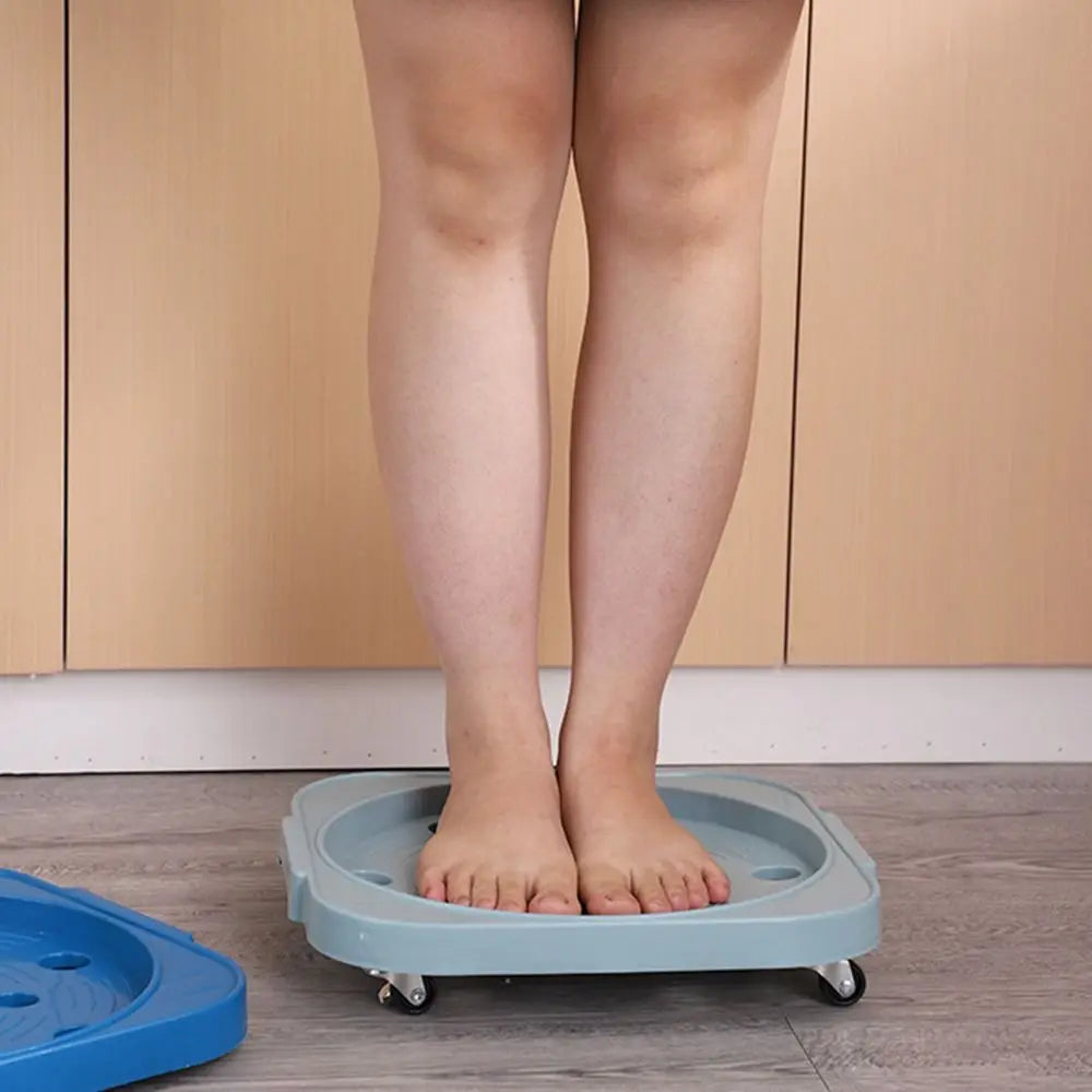 Movable LPG Cylinder Stand – 360° Rotating Wheels