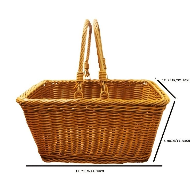 Rattan Storage Basket