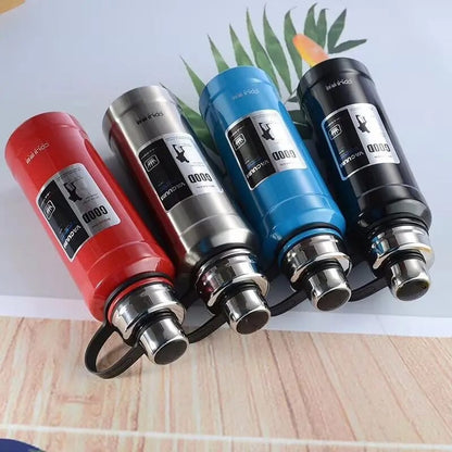600 ML Stainless Steel Water Bottle, Travel Outdoor Drinking Bottles