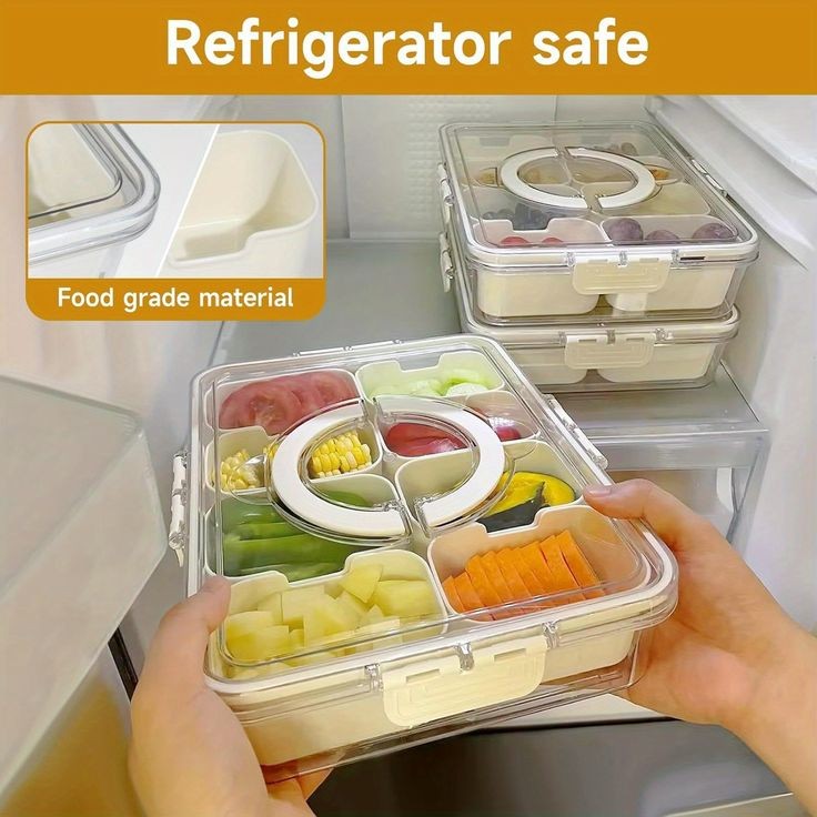 Luxury Foodgrade Refrigerator Storage And Seasoning Box