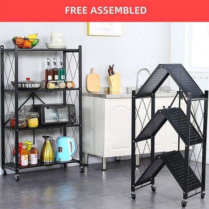 Foldable Kitchen Trolley Premium Quality