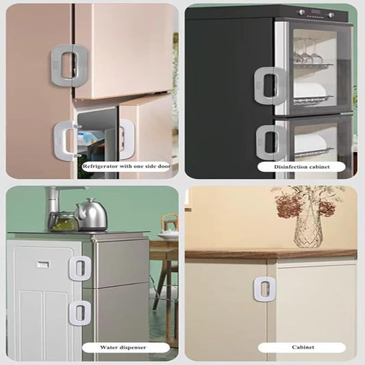 SafeGuard Childproof Refrigerator Lock – Secure Kitchen Safety | Adornia.pk