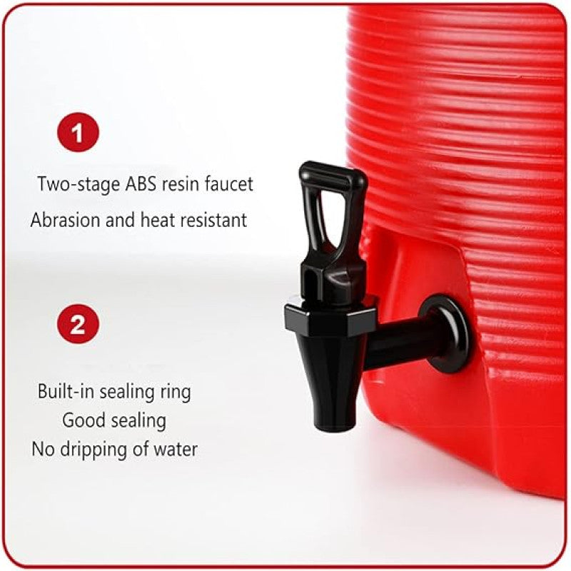 Stainless Steel Insulated Barrel -  Hot and Cold  Bucket