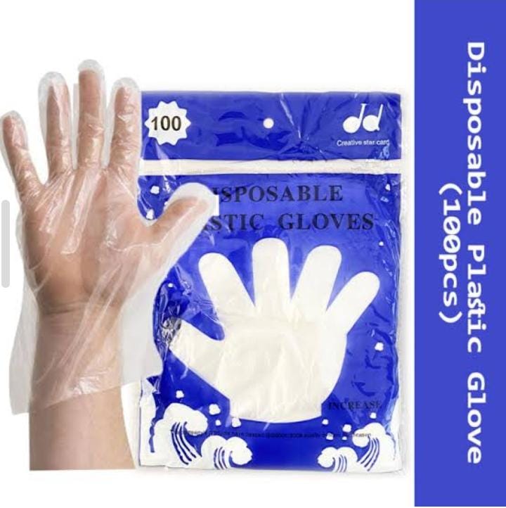 100 Pcs Disposible Gloves