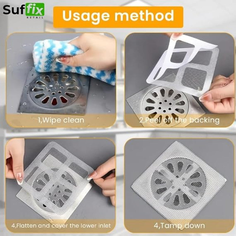 Drain Mesh Cover 10CM – Hair Catcher & Bathroom Drain Filter | Adornia.pk