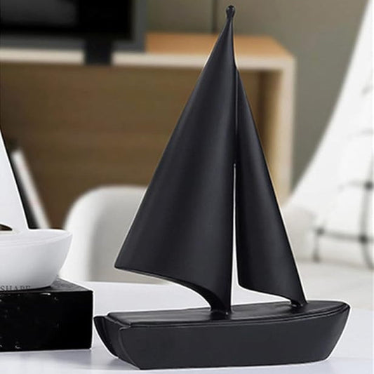 Nordic Sailboat Model Statue