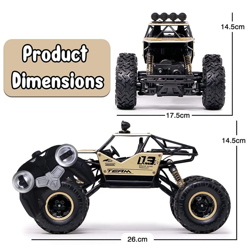 Rock Crawler Alloy OFF Road Remote Control Jeep