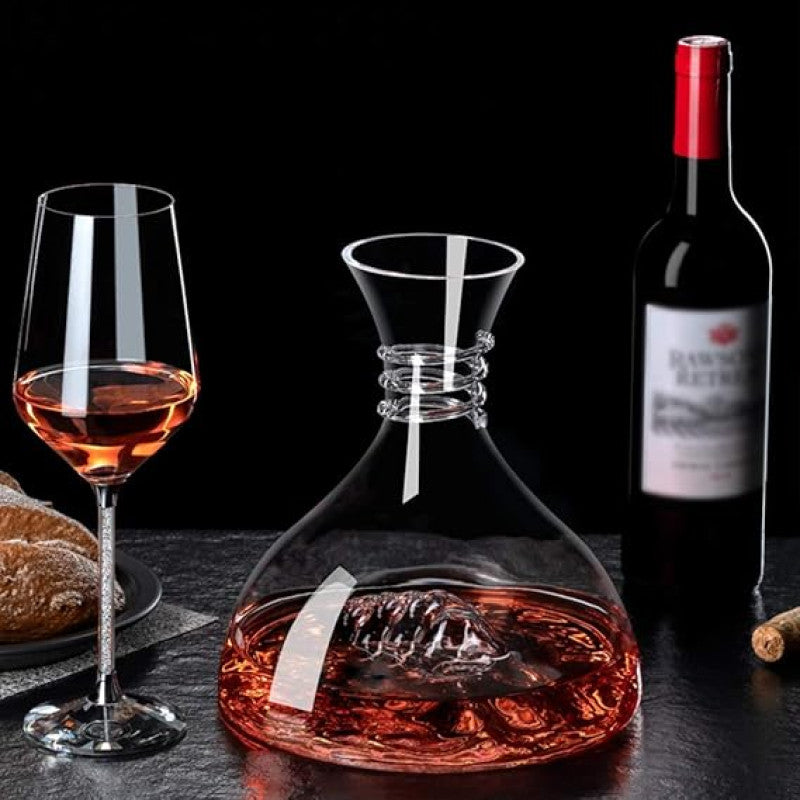 HANDMADE CRYSTAL DECANTER