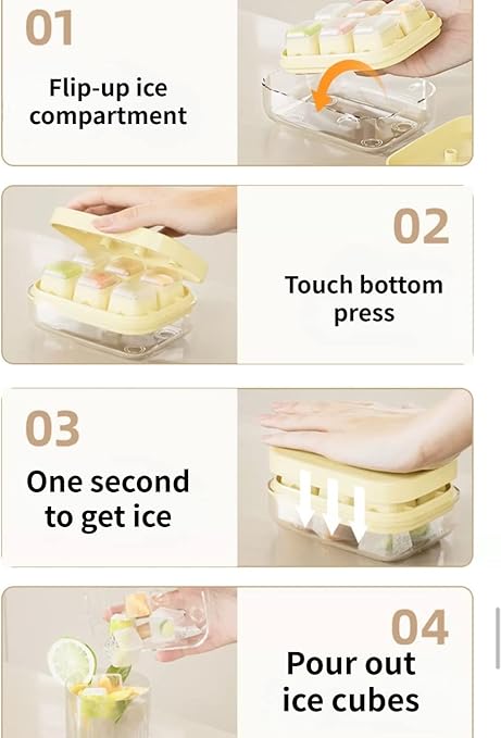 Ice Cube Tray with Lid