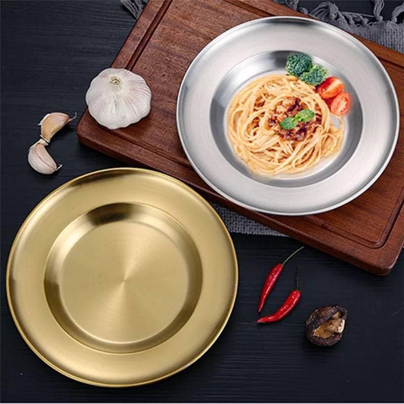 Juliana Style Luxury Golden Plate