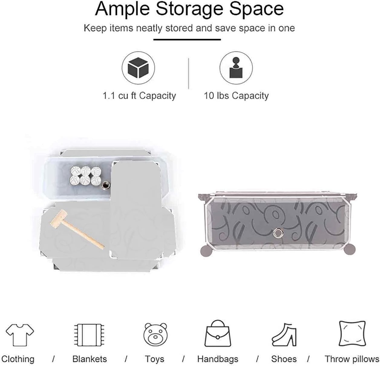 Shoe Rack Up-Way White, Black Frosted Glass - 4 Layer, 5 Layer, 6 Layer