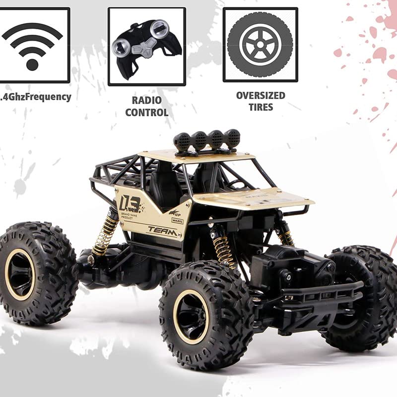 Rock Crawler Alloy OFF Road Remote Control Jeep