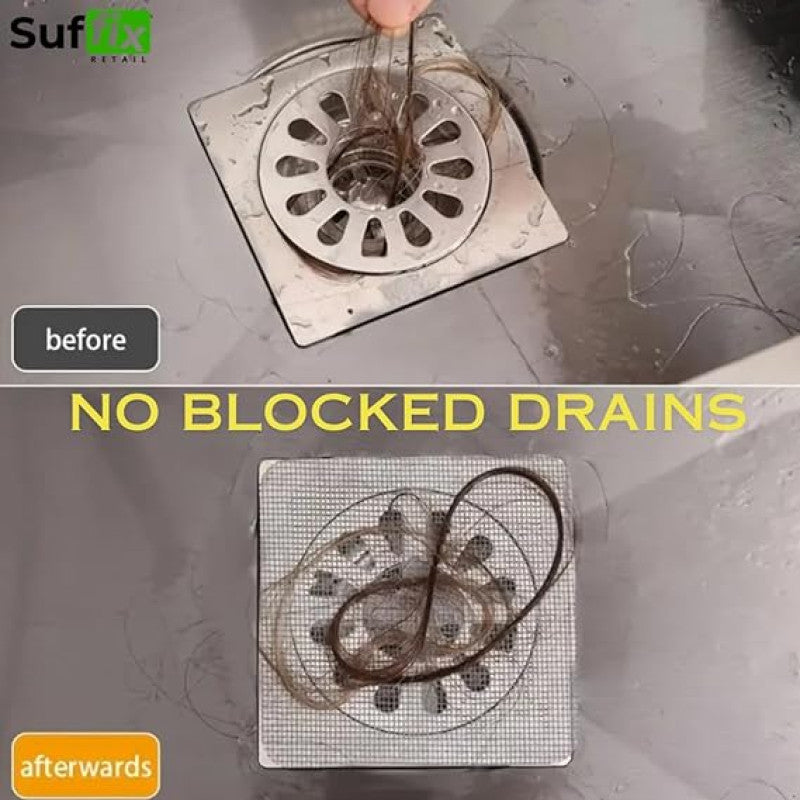 Drain Mesh Cover 10CM – Hair Catcher & Bathroom Drain Filter | Adornia.pk