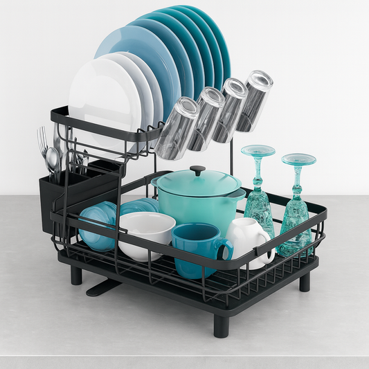 HausRoland 2-Tier Dish Drying Rack