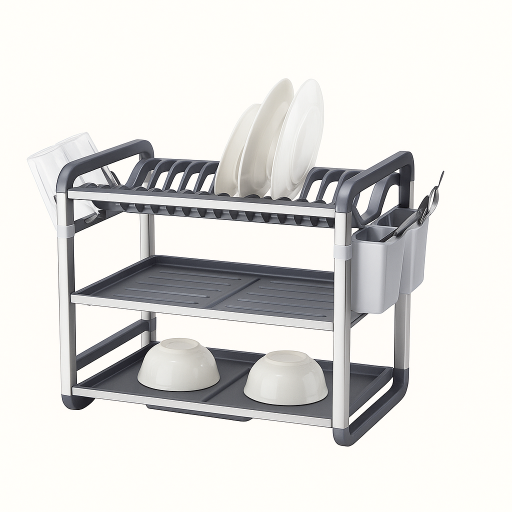 Binca Premium 2-Tier Dish Drying Stand