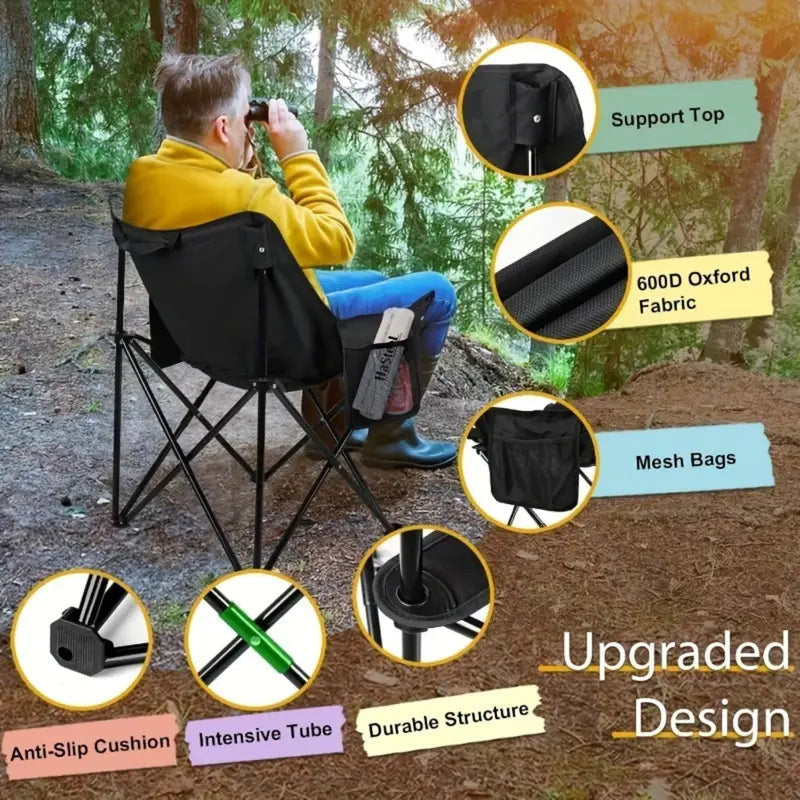 The Anywhere Seat – Foldable & Portable Chair for Camping, Picnics, and Home Use | Adornia.pk