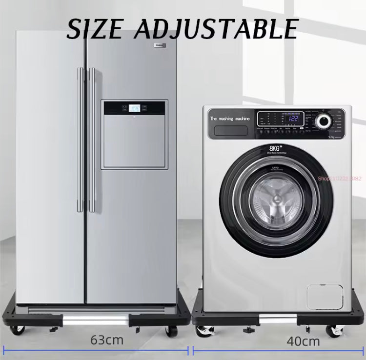 Adjustable Moveable Washing Machine Refrigerator Base