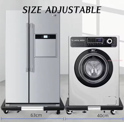 Adjustable Moveable Washing Machine Refrigerator Base
