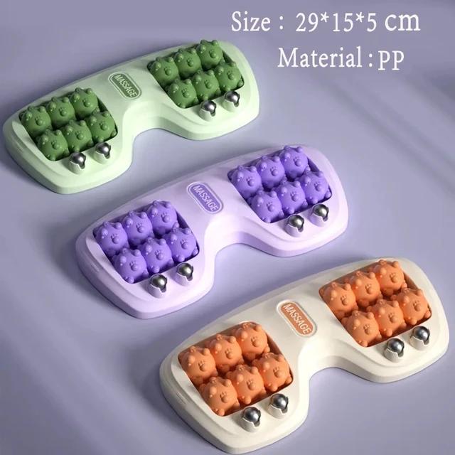 Clay Style Dual Foot Massager with Magnetic Beads