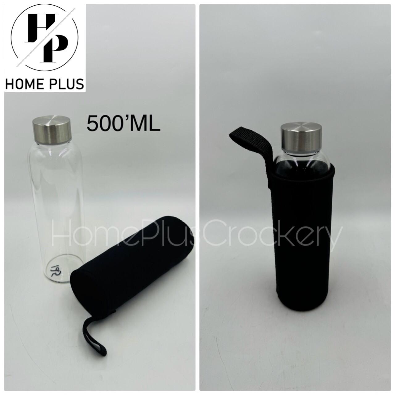 Glass Bottle with Cover