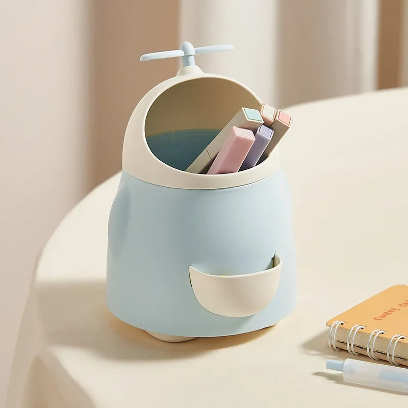 Mini Desktop Trash Can