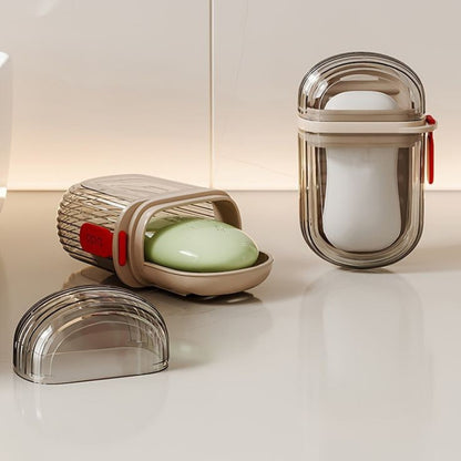 صندوق صابون سفر خفيف فاخر