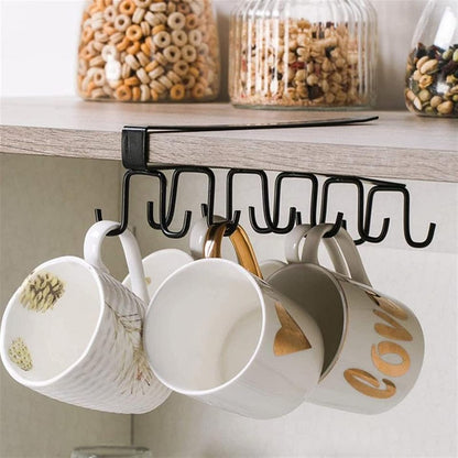 Wall Mounted Mutifunctional Mugs Spoons Holder