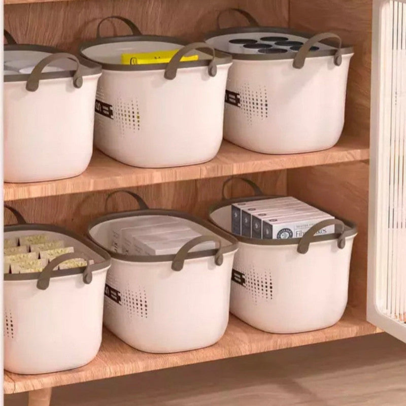 3pcs Multipurpose Storage Basket – Closet Organization & Toiletries Storage Basket