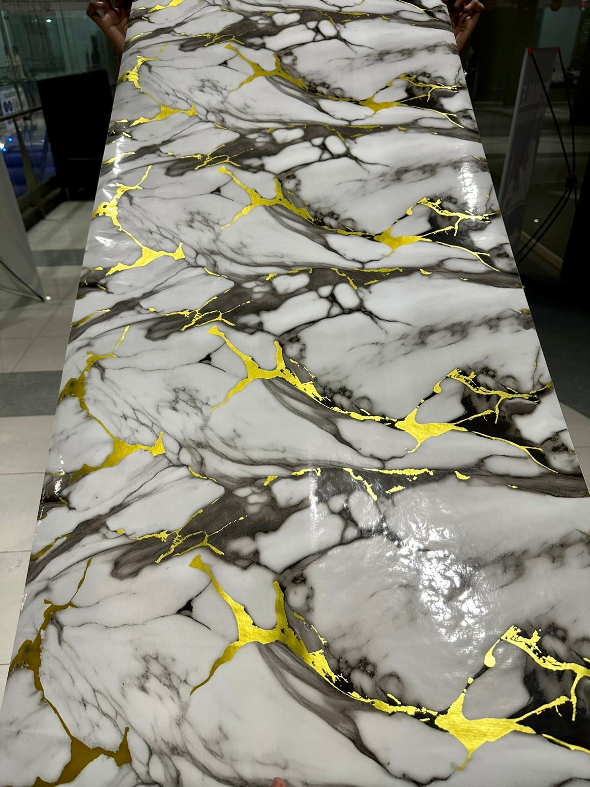 Wall Adhesive Marble Sheets for Home Decoration (60cm*2m)