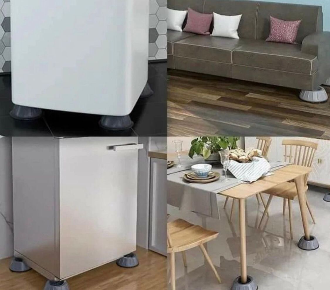 4 Pcs Anti-vibration Washing Machine Pads