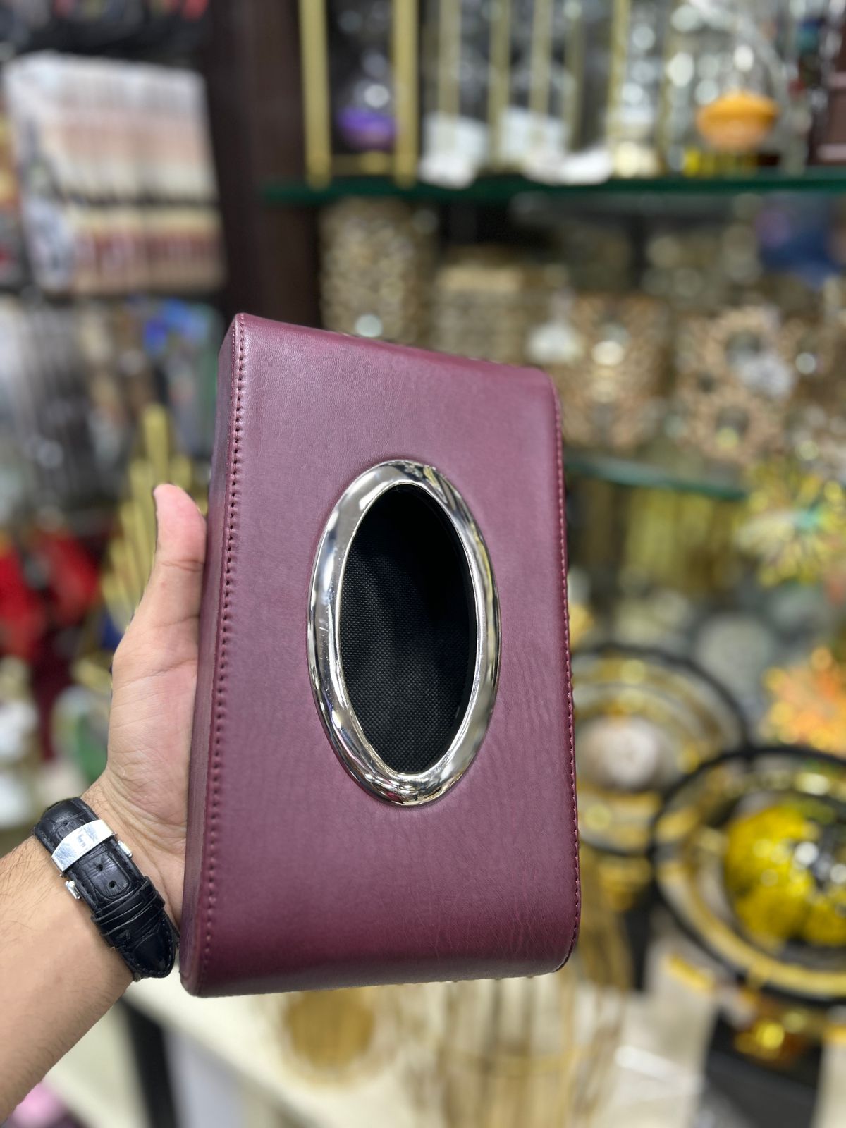 PU Leather Tissue Box