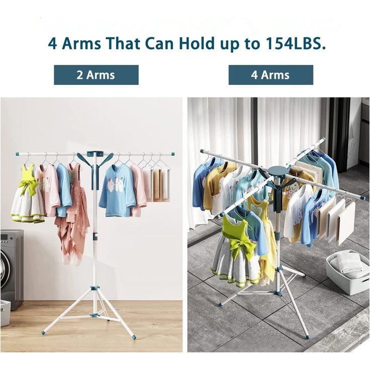 Foldable Clothes Drying Rack