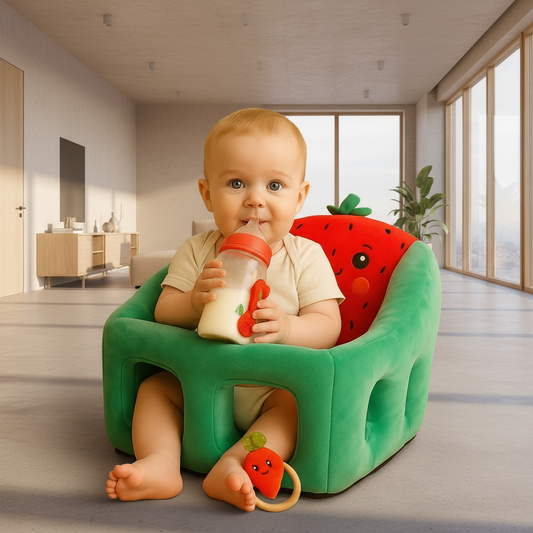 Premium Baby Support Seat – Watermelon Edition