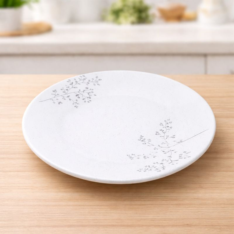 6PCS Quarter Plate Elegant Gray – Modern Ceramic Side Plate Set