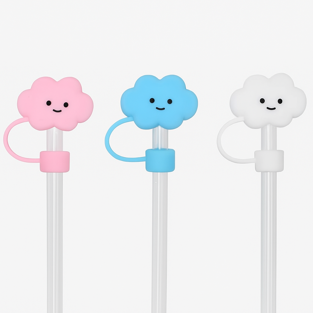 Cloud Style Straw Stopper