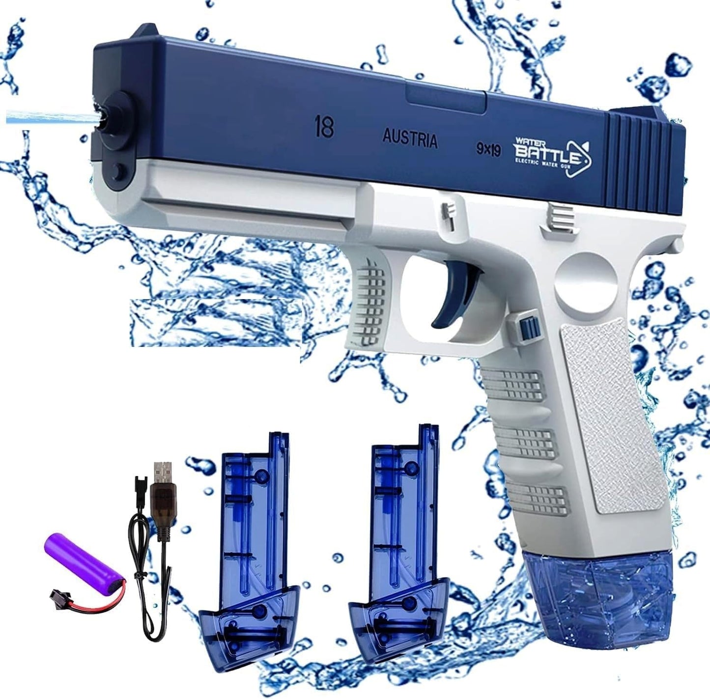 Glock Rechareable Automatic Water Gun