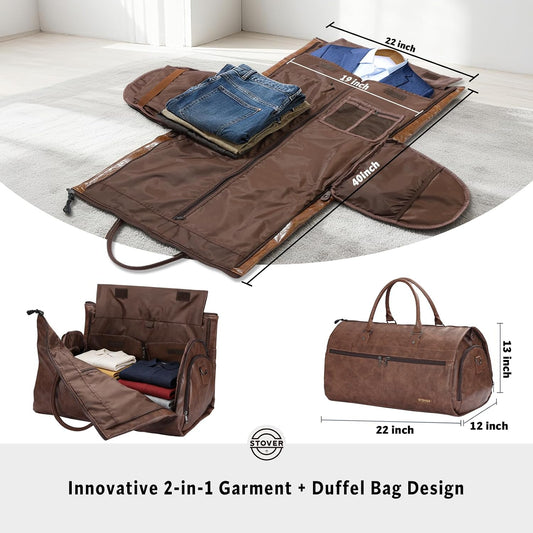 Convertible Luggage Travel Bag – Spacious Foldable Duffle & Carry-On Bag