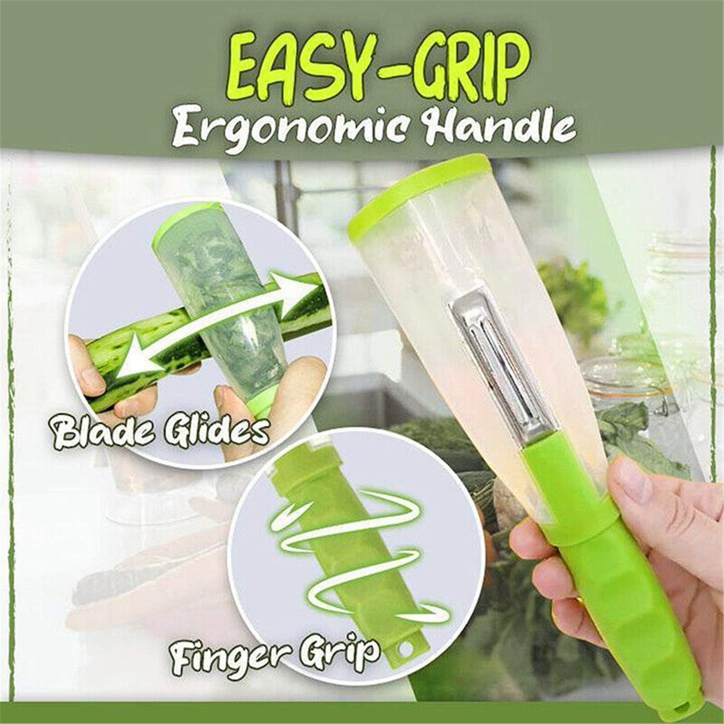 Vegetable peeler with saver box