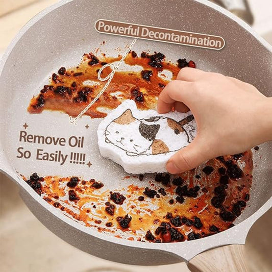 Compressed Wood Pulp Sponge – Eco-Friendly Cleaning & Kitchen Sponge | Adornia.pk