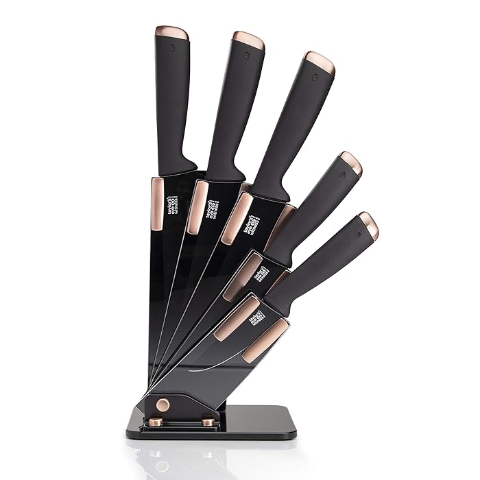 6Pcs Knife Set With Stand